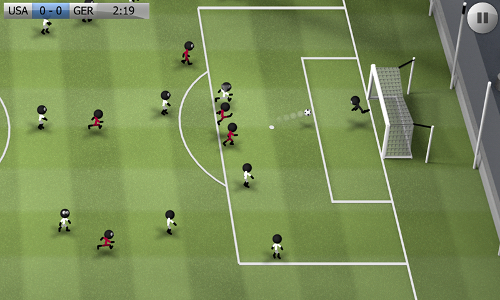 新作アプリ 棒人間の本格サッカーゲーム Stickman Soccer サッカー好きならやらなきゃ損 アプリ速報